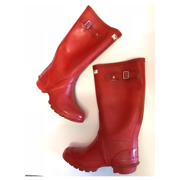 Hunter | Shoes | Huntress Red Boots By 